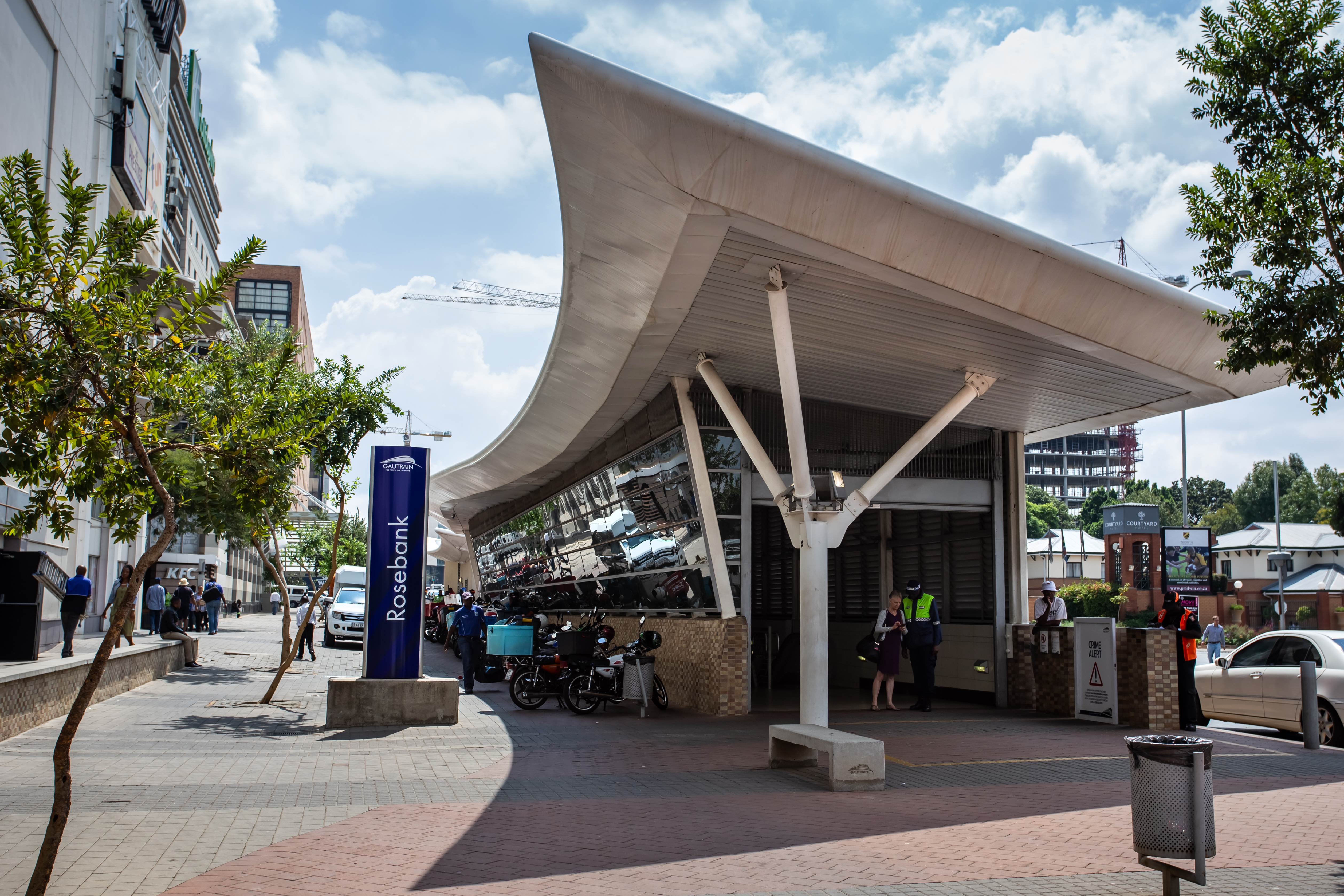 Rosebank Gautrain Station