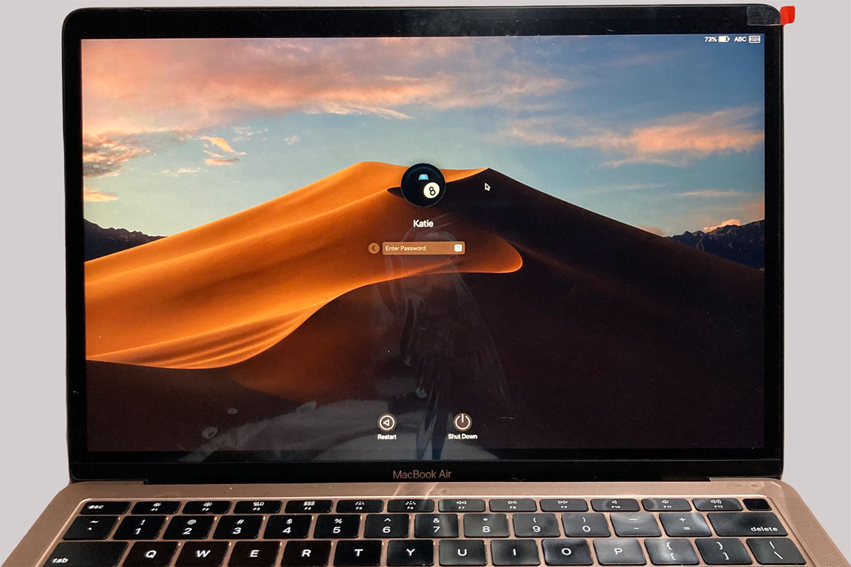 MacBook Pro after screen replacement at Asetos Computers Rosebank