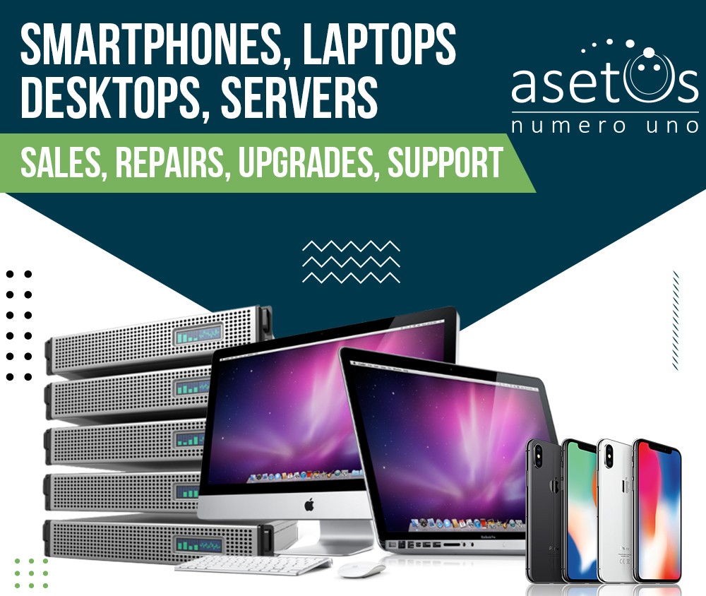 All Devices — smartphones, laptops, desktops, servers